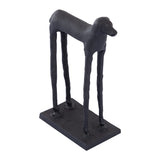 Jorgie Dog Object - Aged Black S0807-11406 Elk Home