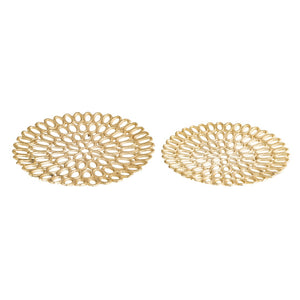 Regina Tray - Set of 2 Gold S0807-12078/S2 Elk Home