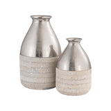 Chloe Vase - Large Silver S0807-12243 Elk Home