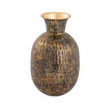 Fowler Vase - Round Patinated Brass S0807-9777 Elk Home