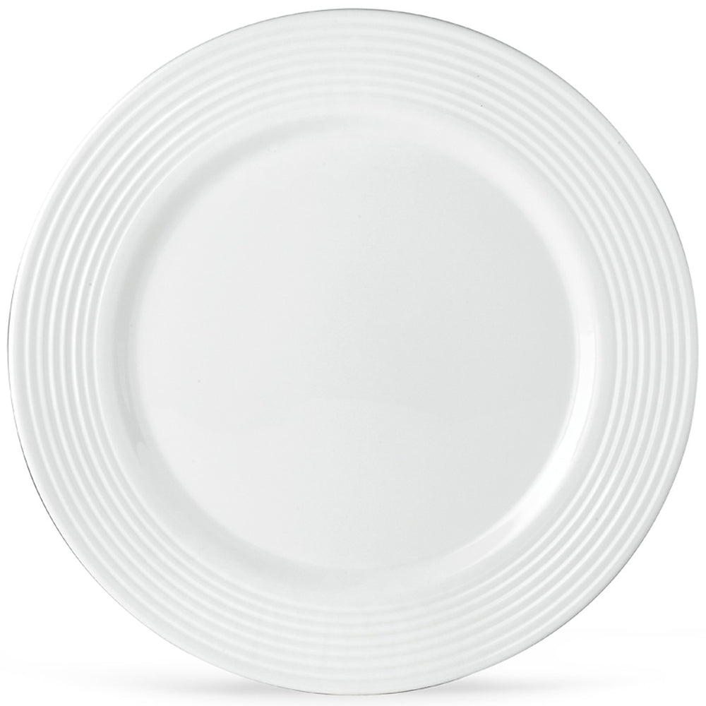Lenox Tin Can Alley Seven Degree Dinner Plate White, WHITE PORCELAIN 6376016