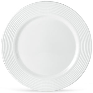 Lenox Tin Can Alley Seven Degree Dinner Plate White, WHITE PORCELAIN 6376016