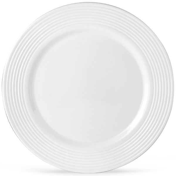 Lenox Tin Can Alley Seven Degree Dinner Plate White, WHITE PORCELAIN 6376016