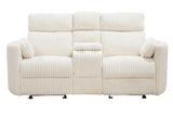 Parker House Radius - Mega Ivory Power Reclining Sofa And Loveseat Off White 100% Polyester (S) Mrad-32p-mgiv