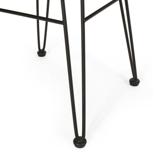 English Elm Christopher Knight Home® - TAVON Wicker Dining Chairs 2-Pack with Cushions, Light Brown PE Rattan, Hairpin Legs, Weather-Resistant Finish 71397.00