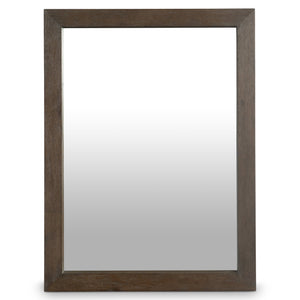 Bernhardt Bernhardt Outline Mirror — Wire‑Brushed Oak Frame In Cassel Finish, Vertical Or Horizontal Accent 360333