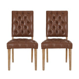 Christopher Knight Home® - Noble House - Kessler Contemporary Tufted Dining Chairs (Set Of 2)