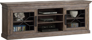 Parker House Sundance - Sandstone 92 In. TV Console Sandstone Poplar Solids / Mindi Veneers SUN#92-SS