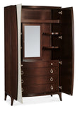 Bella Donna Wardrobe Brown BellaDonna Collection 6900-90013-89 Hooker Furniture