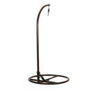 English Elm Christopher Knight Home® - HANGING Powder-Coated Iron Hammock Chair Stand — Portable, Secure Indoor/Outdoor Base for Easy Setup and Comfort 62075.00HNGBRN