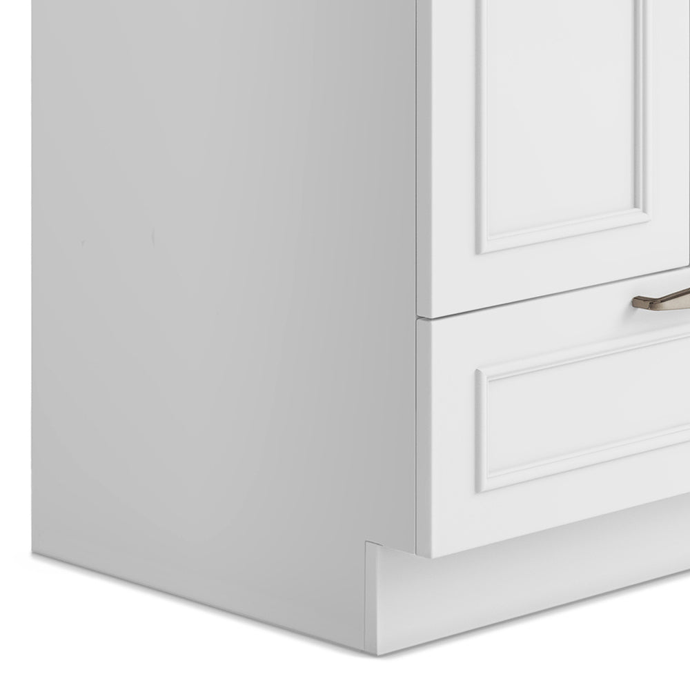 English Elm Cardinal 28" Laundry Cabinet With Deep Stainless Steel Sink & Pull-Out Faucet For Easy Cleanup B136P158792