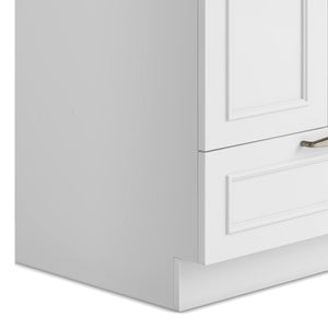 English Elm Cardinal 28" Laundry Cabinet With Deep Stainless Steel Sink & Pull-Out Faucet For Easy Cleanup B136P158792