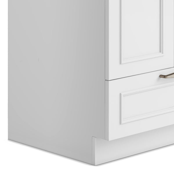 English Elm Cardinal 28" Laundry Cabinet With Deep Stainless Steel Sink & Pull-Out Faucet For Easy Cleanup B136P158792