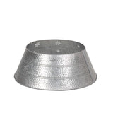 Christopher Knight Home® - Noble House - Wolfeboro Metal Christmas Tree Collar, Silver