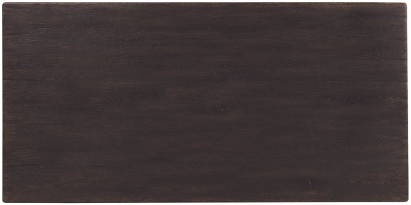 Hooker Furniture Driftwood Rectangular Cocktail Table With Buckboard Finish, Rustic Oak Look, Lower Shelf Storage And Sturdy Base Blacks 6820-80110-99