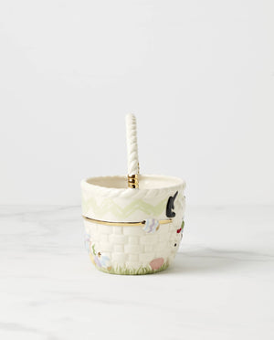 Lenox Peanuts Easter Snoopy & Woodstock Basket Multi, IVORY PORCELAIN 895686