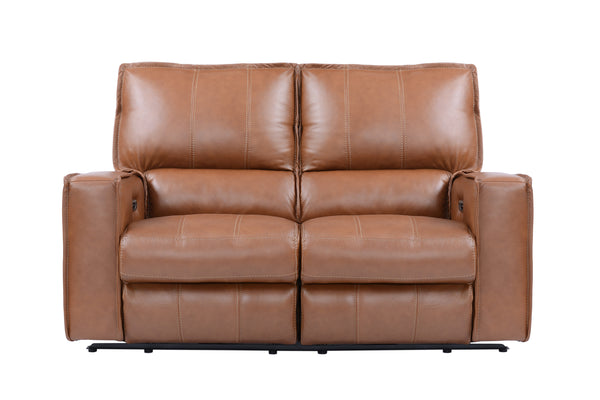 Parker House Rockford - Verona Saddle Power Reclining Sofa And Loveseat Saddle Top Grain Leather With Match (X) Mroc-32ph-vsa