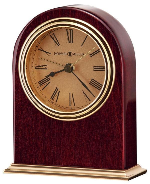 Hekman Furniture 645287 Parnell Tabletop Clock: Elegant Antique Design With Quartz Movement, Rosewood Finish & Charm Rosewood Parnell Tabletop Clock 645287
