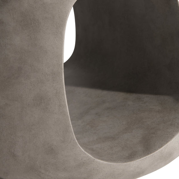 Bernhardt Bernhardt Sereno Round Dining Table With Walnut Lutra Top & Sasso Teardrop Base, 60" Expandable K1944