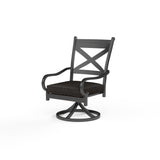 Monterey Dining Chair in Spectrum Carbon w/ Self Welt SW3001-1-48085 Sunset West