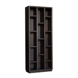 Eleven Shelf Open Storage Bookcase Curio Brown P021739 Pulaski Furniture