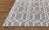 Feizy Rugs Belfort Wool Hand Tufted Cottage Rug Gray/Black/Ivory 10' x 14'