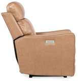 Twain Zero Gravity Power Recliner w/Power Headrest and Lumbar Brown SS645-PHZL1-080 Hooker Furniture