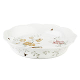 Lenox Butterfly Meadow Pie Dish Multi, WHITE PORCELAIN 6444640