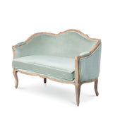 Philippe Velvet Upholstered Loveseat