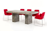 VIG Furniture Modrest Saber Modern Concrete Dining Table VGGR640590