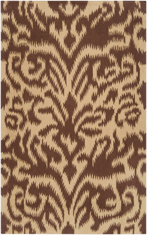 Surya Sag Harbor 2' X 3' Handmade Wool Rug – Modern, Durable, And Charming Décor For Any Space Mustard Wool Sag1010-3353