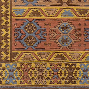 Surya Sajal 2'6" X 8' Handmade Rug - Elegant Global Design, Durable Recycled Pet Yarn, Eco-friendly Charm Yellow Recycled Pet Yarn Saj1073-268