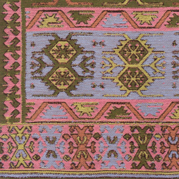 Surya Sajal 2'6" X 8' Handmade Rug - Elegant Global Design, Durable Recycled Pet Yarn, Eco-friendly Charm Dusty Pink Recycled Pet Yarn Saj1074-268