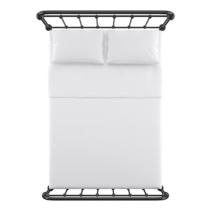 Homelegance By Top-Line Taylin Graceful Lines Victorian Metal Bed Black Metal