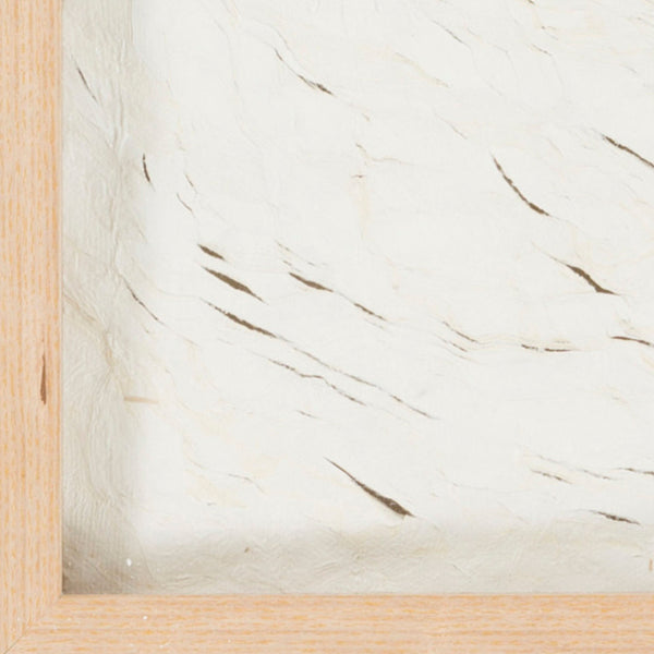 Surya Sanctity 24" Framed Black And White Wall Art - Modern Home Decor, Durable & Easy Care Design Main, Cream,Frame, Paper,Polystyrene San1000-2424