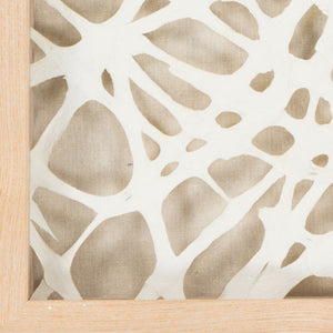 Surya Sanctity 24" Framed Black And White Wall Art - Modern Home Decor, Durable & Easy Care Design Main, Cream,Frame, Paper,Polystyrene San1002-2424