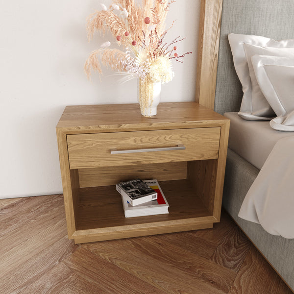 VIG Furniture Nova Domus Santa Barbara - Modern Natural Nightstand VGMABR-152-NS