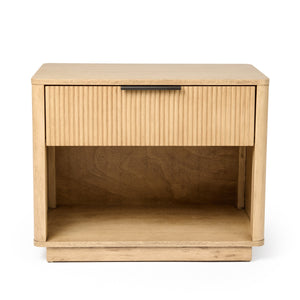 VIG Furniture Nova Domus Santa Monica - Modern Natural Oak Nightstand VGMABR-144-NS