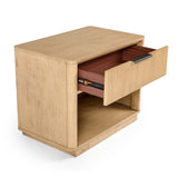 VIG Furniture Nova Domus Santa Monica - Modern Natural Oak Nightstand VGMABR-144-NS