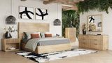 VIG Furniture Nova Domus Santa Monica - Modern Natural Oak Bed VGMABR-144-BED