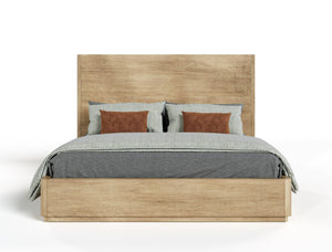 VIG Furniture Nova Domus Santa Monica - Modern Natural Oak Bed VGMABR-144-BED