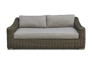 VIG Furniture Renava Sapelo Outdoor Beige Wicker Sofa VGATRASF-125-8MM-SOFA