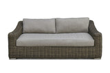 Renava Sapelo Outdoor Beige Wicker Sofa