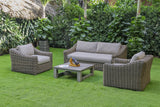 VIG Furniture Renava Sapelo Outdoor Beige Wicker Sofa VGATRASF-125-8MM-SOFA