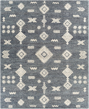 Surya Sabra 2' X 3' Handcrafted Wool Rug - Elegant Global Design, Low Pile, Perfect For Any Room! Cream Wool Sar2300-23