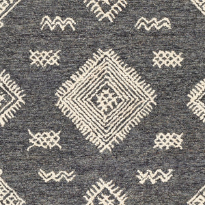 Surya Sabra 2' X 3' Handcrafted Wool Rug - Elegant Global Design, Low Pile, Perfect For Any Room! Cream Wool Sar2300-23