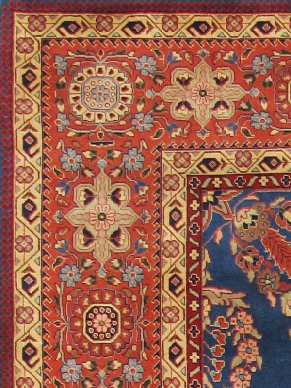 Pasargad Home Azerbaijan Collection Hand-knotted Lamb's Wool Area Rug For Elegant Home Décor   Ps-2 12x18