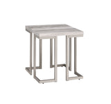 English Elm Steve Silver - David - End Table - White