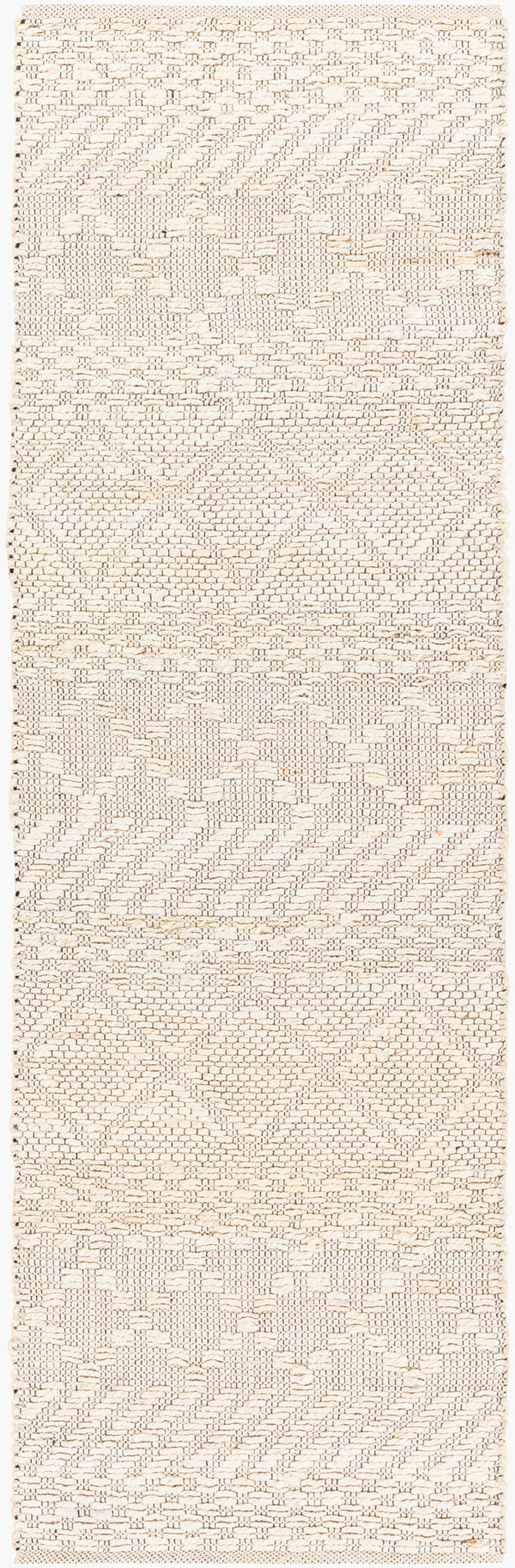Surya Santa Barbara Sbb-2300 Handwoven 2' X 3' Rug – Stylish Cotton & Jute Blend For Global Home Decor Cream Jute,Cotton Sbb2302-268