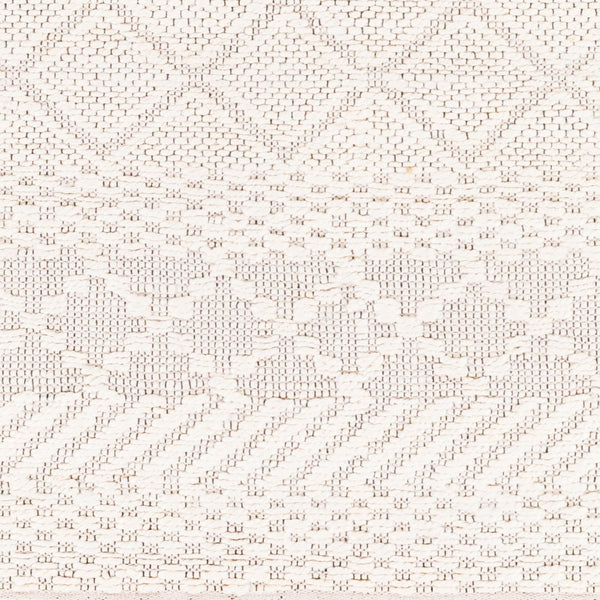 Surya Santa Barbara Sbb-2300 Handwoven 2' X 3' Rug – Stylish Cotton & Jute Blend For Global Home Decor Cream Jute,Cotton Sbb2302-23